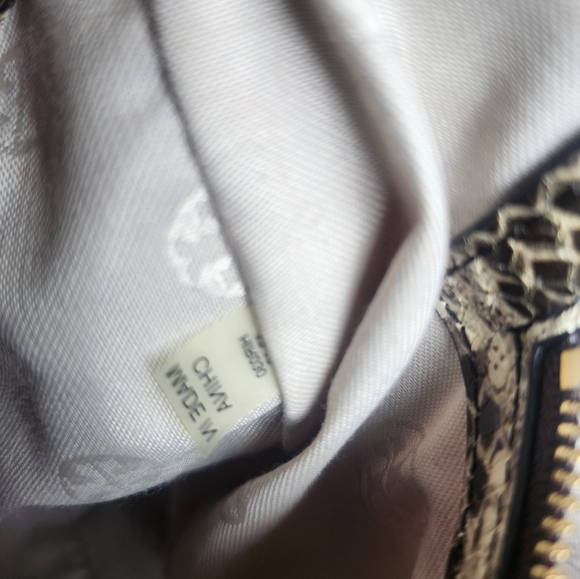 Tory Burch Elise Snake Skin Shoulder Bag - Picture 11 of 14